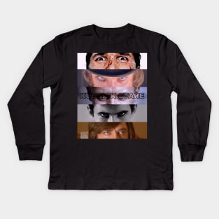 Kubrick Stare Kids Long Sleeve T-Shirt